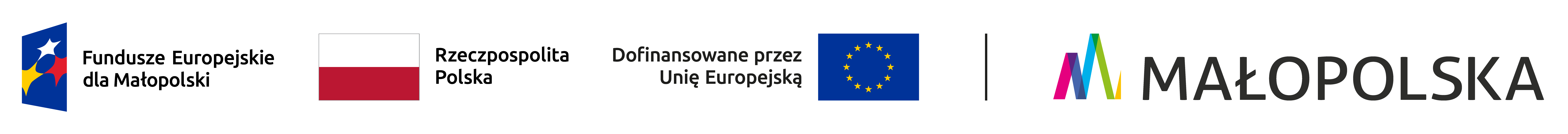 Logotypy Funduszy Europejskich